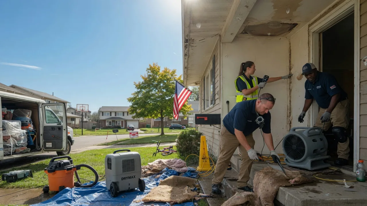 Water Damage Restoration in Burkett, TX near me